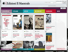 Tablet Screenshot of edizionimaestrale.com